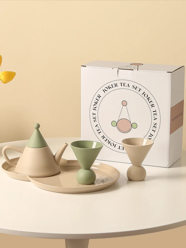 Ins Creative Ceramic Coffee Cup Set Home Water Cups Kettle Gift Box European Style Afternoon Teacup Sets Living Room Tableware - Image 5