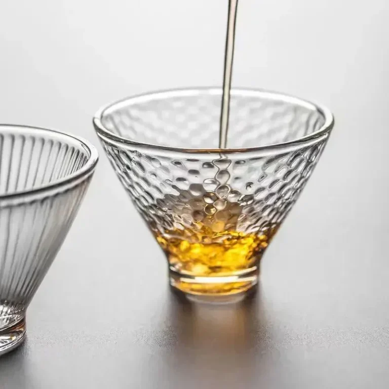 Creative Heat-resistant Glass Tea Cup Tea Set Kung Fu Teacup Set Porcelain Mug Glass Cute Cups Teacups Vintage Bowl Bone China - Image 5