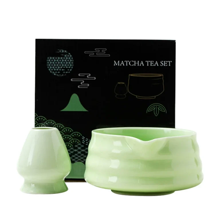 1/2Pcs Tea Bowl with Pouring Spout Whisk Holder Matcha Ceramic Bowl for Tea Lovers Matcha Beginner Japanese Matcha Preparation - Image 6