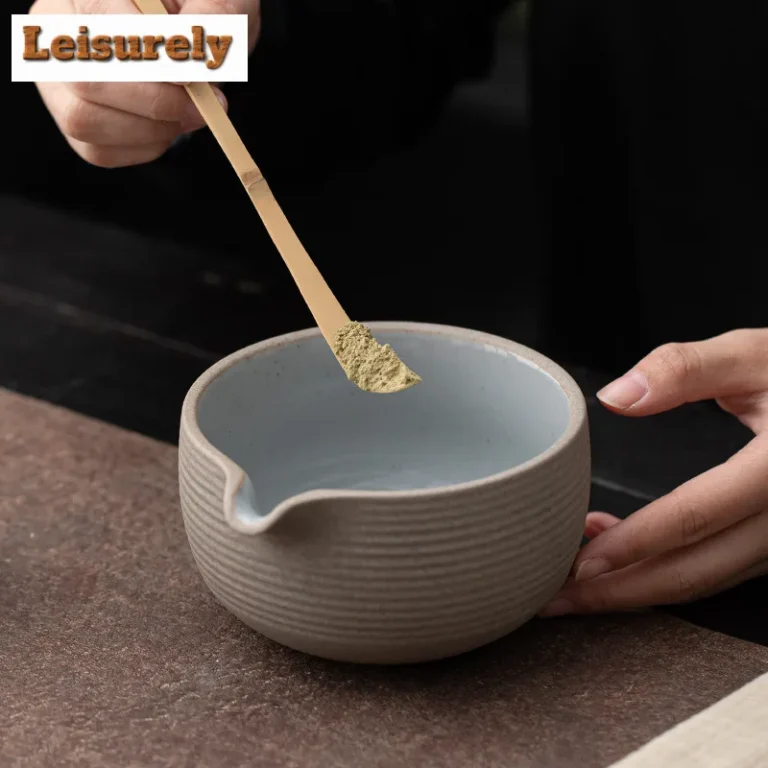 Ancient Pottery Tea Set Complete Set Matcha Beater Tea Brush Japanese Matcha Set Kit Tea Maker Tea Ceremonial for Beverage Shop - Image 2