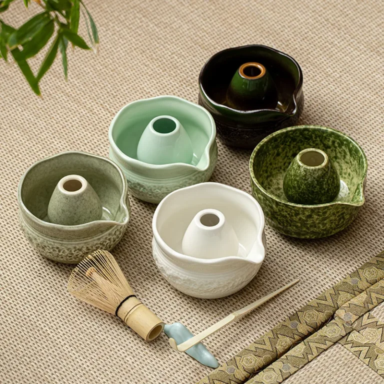 5/7pcs Matcha Tea Set Ceramic Matcha Bowl Bamboo Whisk Teaspoon Tea Kit Making Set for Matcha Lovers Tea Ceremony Accessories - Image 2