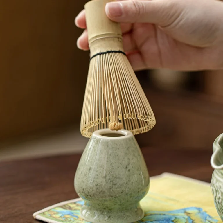 5/7pcs Matcha Tea Set Ceramic Matcha Bowl Bamboo Whisk Teaspoon Tea Kit Making Set for Matcha Lovers Tea Ceremony Accessories - Image 3