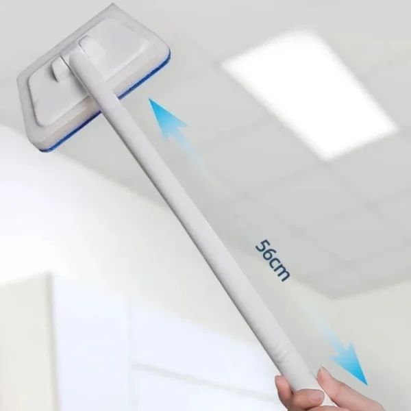 Cleaning Brushes  Bathroom Accessories Wall Cleaning Sponge Hanging Long Handle Removable Floor Bathtub Home Household 6