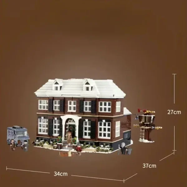 3955 PCS Home Alone House Model Building  Blocks mattoni giocattolo educativo per ragazzo bambini regali di compleanno di natale 3