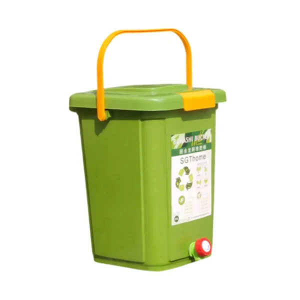 Countertop Compost Bin Practical Portable Fermentation Barrel Recycle Large Capacity for Balcony Farm Orchard Indoor Kitchen 3