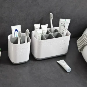 Plastic Electric Toothbrush Toothpaste Holder Detachable Bathroom Toothpaste Holder Storage Rack Bathroom Accessories 1