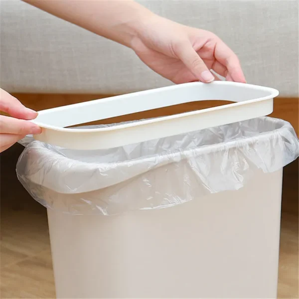 High Quality Waste Bin Trash Can Trash Office Bathroom Kitchen Trash Box Living Room Bedroom Waste Bin 6