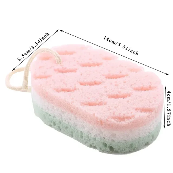 1PC Sponge Bath Ball Body Wash Exfoliating Massage Brush Scrub Body Brush Sponge Bathroom Accessories. 6