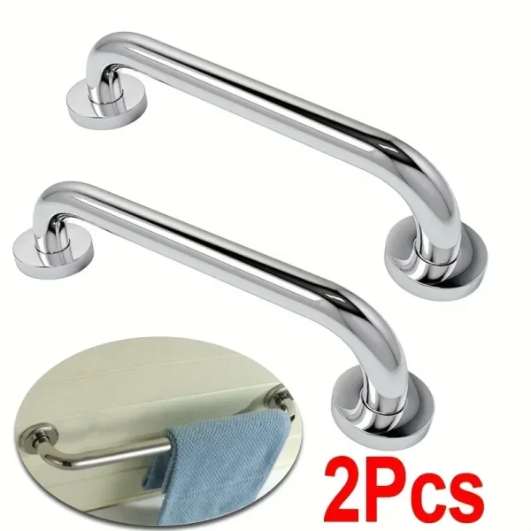 304 Stainless Steel Handrails, Accessible Bathroom, Bathroom, Safety Bathroom Handrails, Disabled Elderly Bathroom Handrails 2