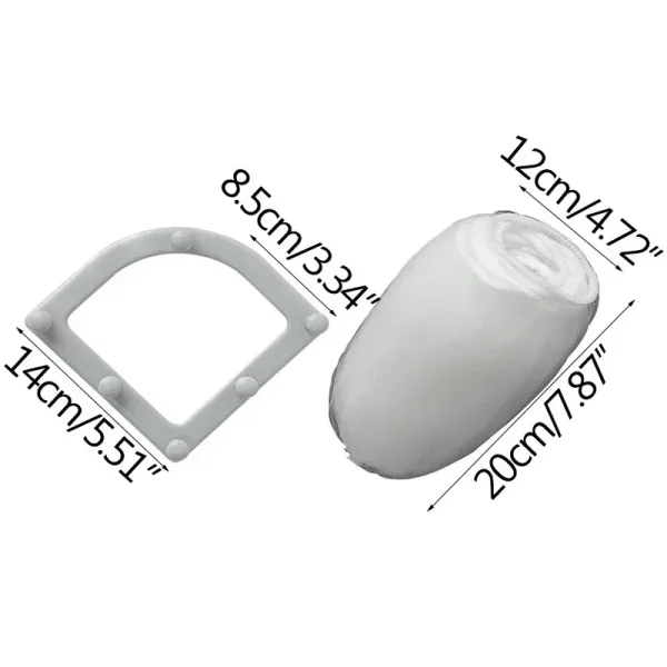 30PCS Suction Cup Sink Filter Screen Sink Organizer Kitchen Storage Bag Drain Rack Disposable Trash Bin Trash Can Garbage Cans 6
