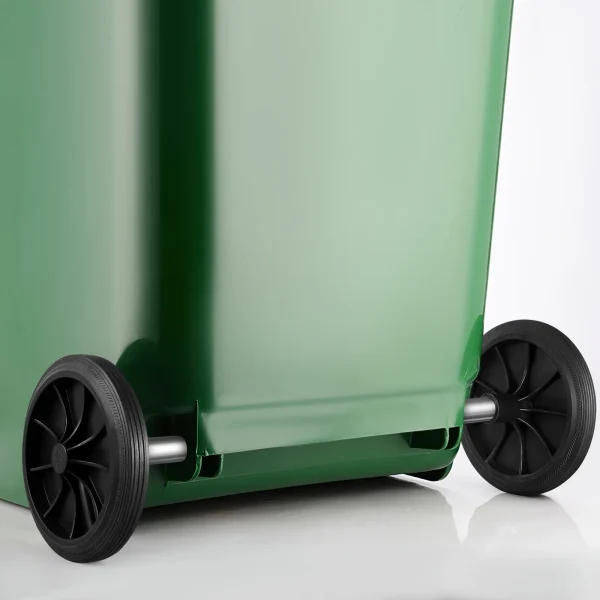 2PCS Small Trash Can Replacement Plastic Garbage Can Wheels Garbage Container Accessories Waste Bin Spare Parts 5