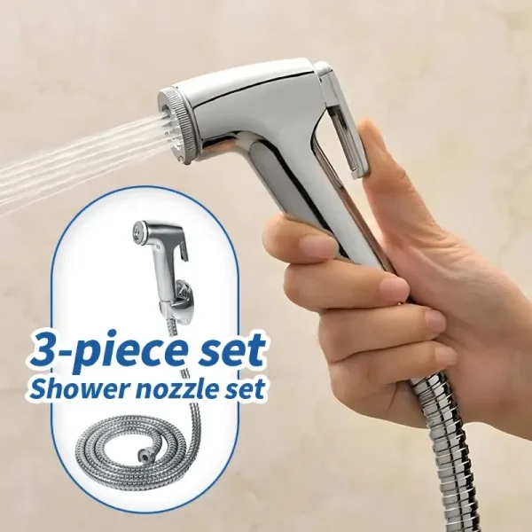 Bathroom Accessories 1 piece set Household Handheld Shower Set Toilet Spray Gun Toilet Booster Flusher Nozzle Handheld Spray Gun 1