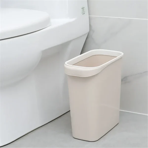 High Quality Waste Bin Trash Can Trash Office Bathroom Kitchen Trash Box Living Room Bedroom Waste Bin 3