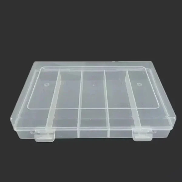 Home Storage Organization 27/30MM Clear Round Coin Cases Capsules Container Holder Storage Box Plastic For Storing Coins Bins 3