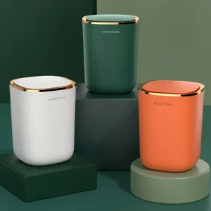 Waterproof Bathroom Smart Sensor Trash Can 12L Garbage Bucket automatic Trash Bin For kitchen Toilet Wastebasket Smart Home 1