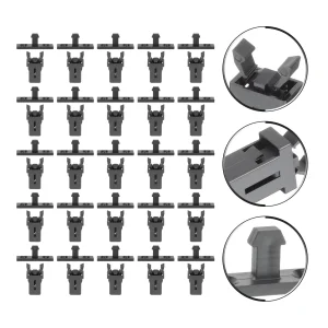 Plastic Push Buttons Trash Can Accessories Waste Bin Latches Trashcan Supplies Home Garbage Bucket Locks Spring Clips Household 1