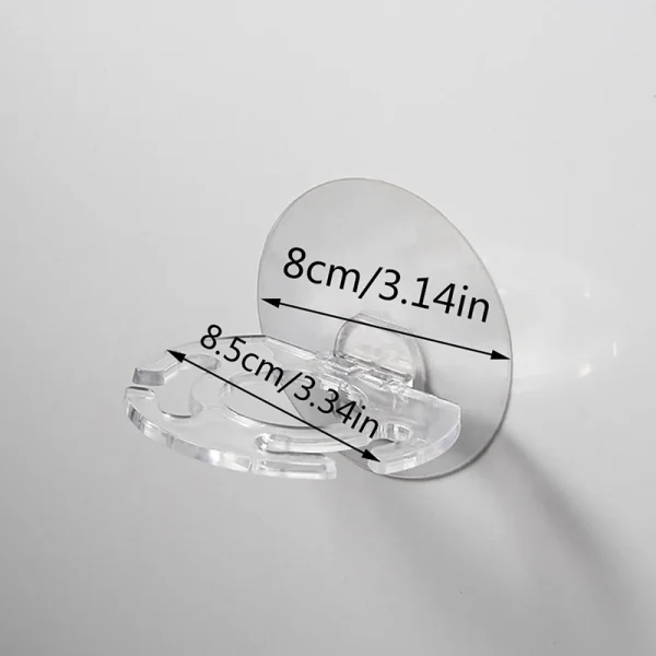 NEW Self-adhesive Wall Mount Toothpaste Dispenser Toothbrush Holder Storage Squeezer Shaver Holder Bathroom Shelves Accessories 2