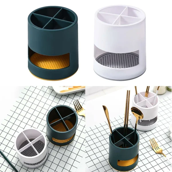 Toothbrush Holder Drain Rack Plastic Replacement Spoon Storage Organizer Tool Toothpaste Accessory Adapter Bathroom 4