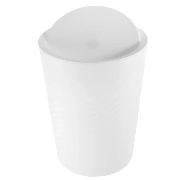 Threaded Trash Can Bin Garbage Pail Nordic Large Capacity Plastic Container Office Bathroom Living Bedroom Trashcans 3