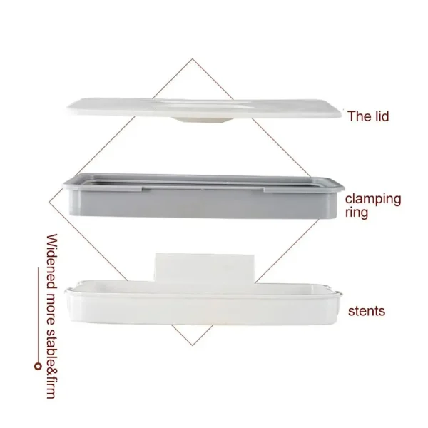 Fashion Kitchen Cabinet Door Basket Kitchen Hanging Trash Can Waste Bin Garbage Rack Tool Storage Holders Trash Racks 3