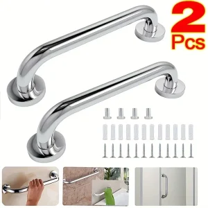 304 Stainless Steel Handrails, Accessible Bathroom, Bathroom, Safety Bathroom Handrails, Disabled Elderly Bathroom Handrails 1