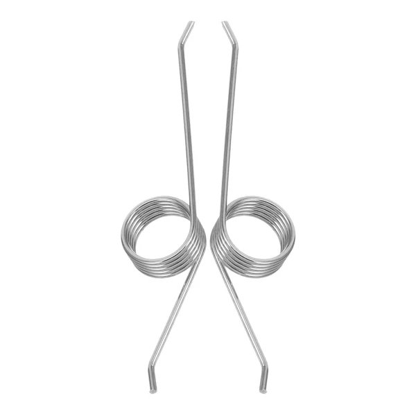 2pcs Spring Accessories Stainless Steel Trash Can Lid Torsional Springs Garden Supplies Metal Springs Yard Waste Bins Garbage 6