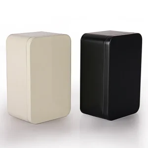 1pc Tin Box Metal Tin Jars Iron Tea Box Cookies Case Small Things Storage Boxes Bins Biscuit Container Candy Chocolate Organizer 1