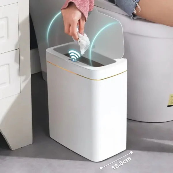Automatically sense the trash can and kitchen gaps, and the trash storage bin with lid effectively isolate the smell 2025 NEW 4