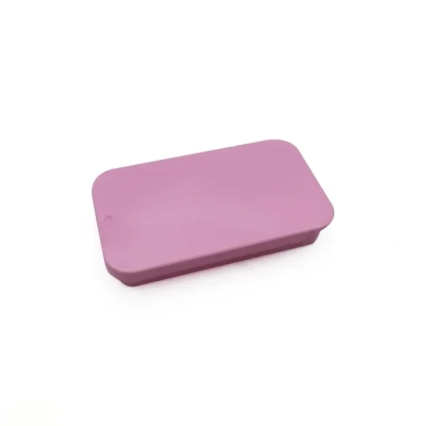 1pc Metal Rectangular Empty Mini Tin Box Tinplate Push Candy Pill Cases Bins Jar Hinged Containers Small Organizer Storage Box 3