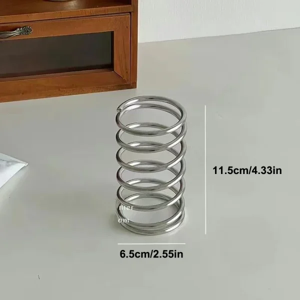 Stainless Steel Toothbrush Holder Metal Bathroom Accessories Tool for Toothpaste Makeup Brush Storage Rack Home Decoration 5