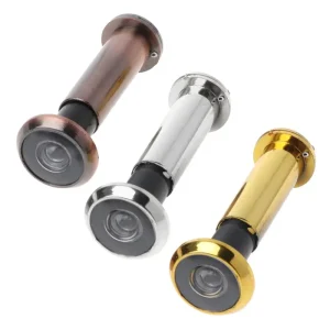 63HA Anti-pry Peephole Security Door Viewer Adjustable Front Door Peephole with Anti-peeping Back Cover Door Hardware 1