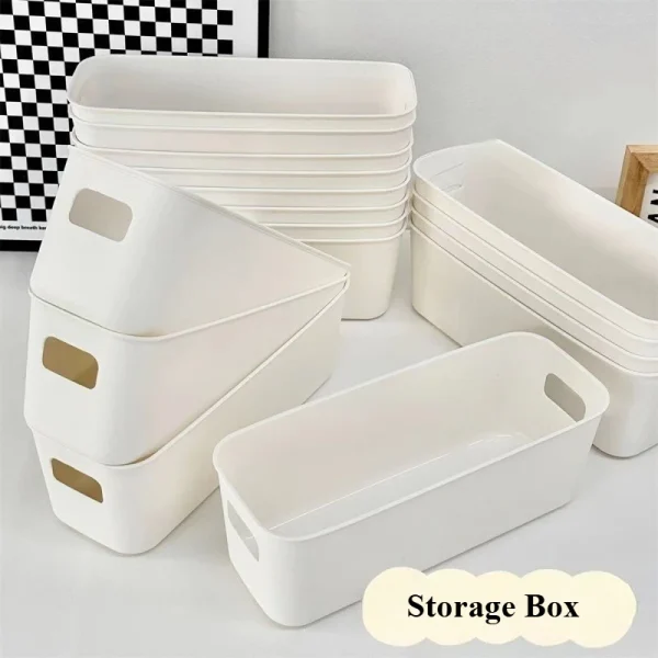 New Multifunctional Storage Box Stackable Underwear Sock Sorting Storage Drawers Kitchen Sundries Cosmetic Jewelry Organizer Bin 3