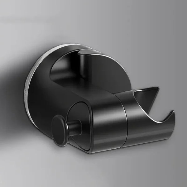 New Shower Stand Holder Universal Handheld Shower Head Bracket 360°Adjustable Suction Cup Shower Head Holder Bathroom Accessory 4