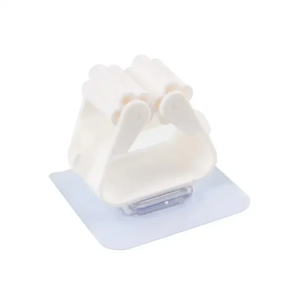 1pcs Punch-free Mop Holder Bathroom Shelf Wall-Mounted Mop Broom Hanger Self Adhesive Hooks Bathroom Storage Home Accessories 6