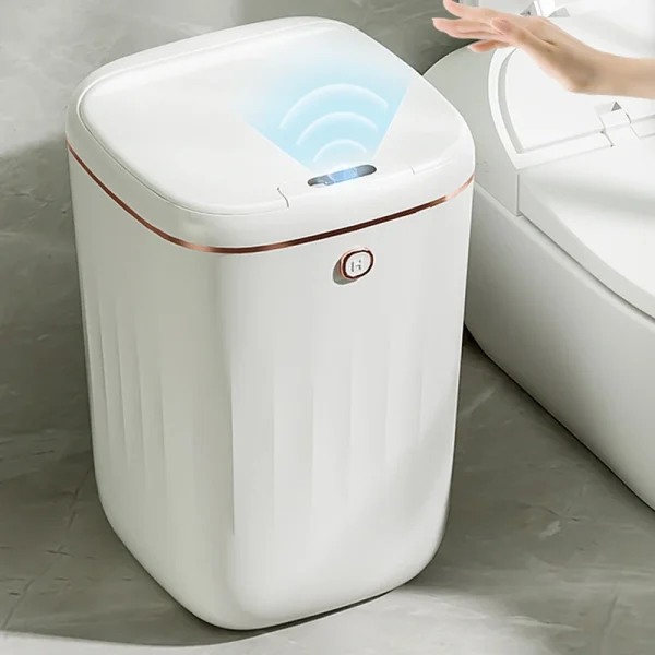 Smart Trash Can 24/22/20L Automatic Sensor Garbage Bin Large Capacity Induction Trash Can For Kitchen Bathroom 4