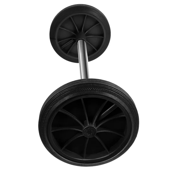 2PCS Small Trash Can Replacement Plastic Garbage Can Wheels Garbage Container Accessories Waste Bin Spare Parts 2
