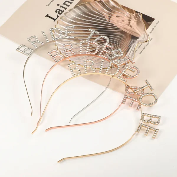 Bachelorette Party Bride To Be Headband Hen Party Decoration Wedding Party Supply 5