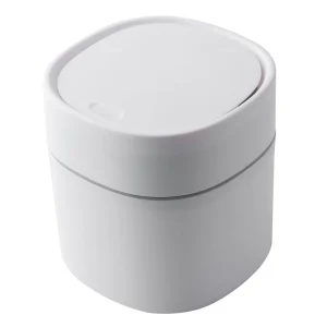 Mini Desktop Multifunctional Trash Can Home Car Storage Bucket Accessories With Lid Garbage Bin Nordic Style Living Room Office 1