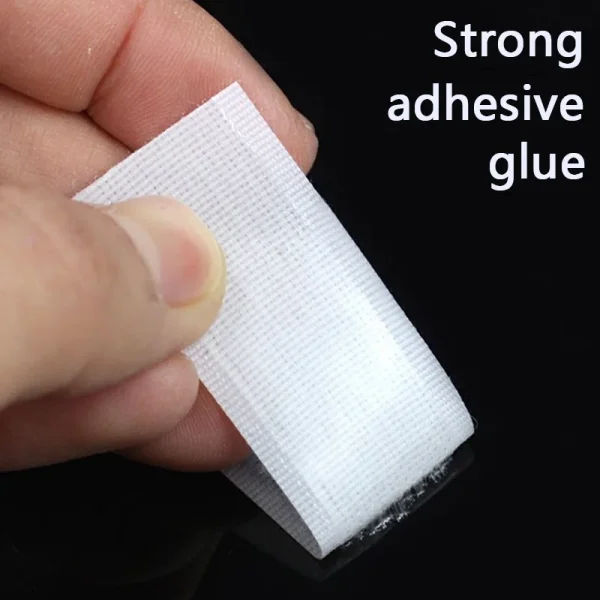 1/3/5M Strong Self-adhesive Fastener Tape Hook and Loop Magic Nylon Sticker Tape adhesive with Glue for DIY Craft 20-50MM White 3