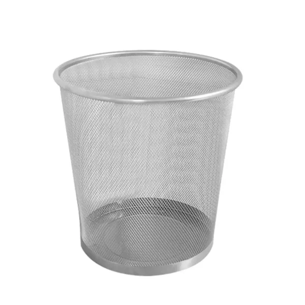 Trash Can Household Bathroom Toilet Mesh Trash Bin Paper Kitchen Bedroom Office Paper Storage Bucket Home Trash Bin Waste Bins 2