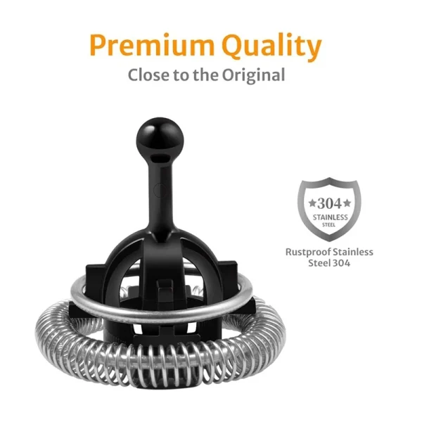 2Pack Replacement Whisk For Nespresso Aeroccino Milk Frothers, Compatible With Models 3, 4, And Plus 3