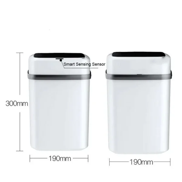 &Touch less Trash Can Intelligent Induction Trash Bin In The Toilet Smart Garbage Bucket Waste Dustbin Smart Trash Can Kitchen 4