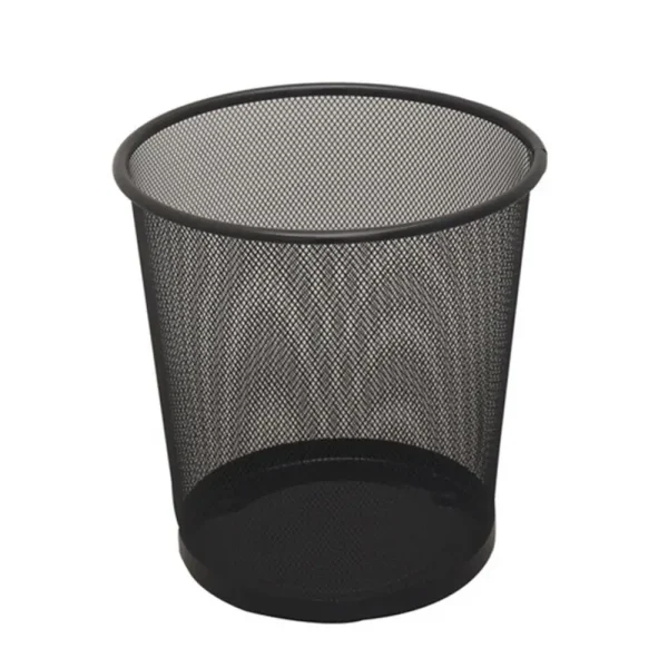 Trash Can Household Bathroom Toilet Mesh Trash Bin Paper Kitchen Bedroom Office Paper Storage Bucket Home Trash Bin Waste Bins 1