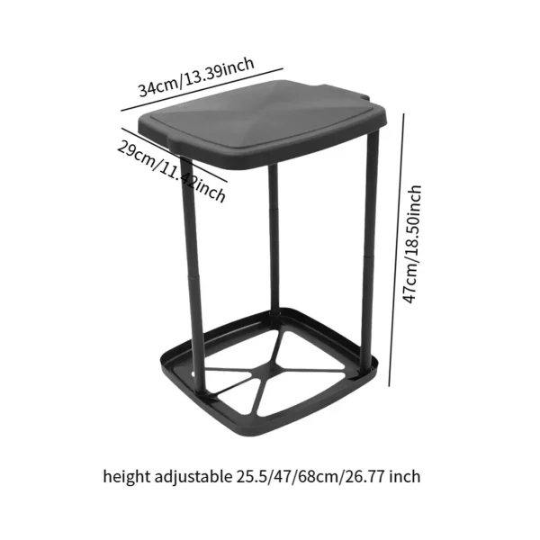 Portable Trash Bag Holder Foldable Garbage Bag Support Waste Bin for Home Kitchen Kitchen Countertop Trash Cans 6