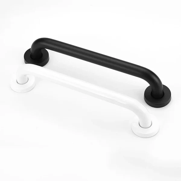 YCRAYS Black Chrome Toilet Handrail For Bathroom Bathtub Armrest Safety Grab Bars Door Handle Towel Rack SUS304 WC Accessories 2