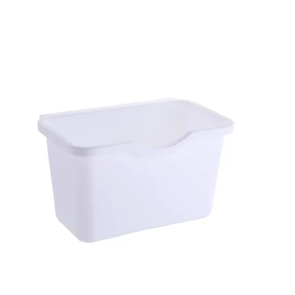 Wall Mounted Waste Bin Hanging Trash Bin for Kitchens Cabinet Door Kitchen Waste Bin Garbage Cans Counter Bins Trash Can Kitchen 6