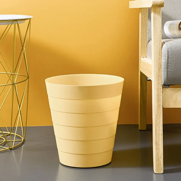 6L Plastic Small Household Trash Can Wastebasket Garbage Container Bin Room Dustbin Waste Bin Without Lid Storage Organizer 3