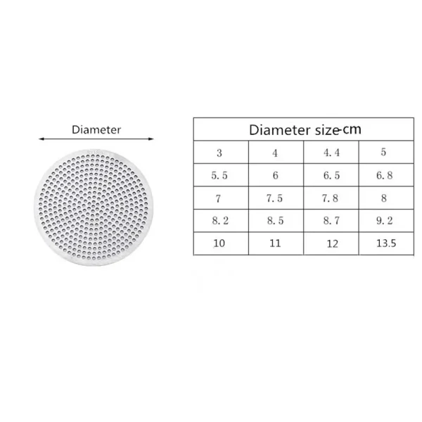 304 stainless Hair Filter Floor drain pad Tool Bathroom Accessories Shower Drain Cover  Drains Cover Sink Strainer 3