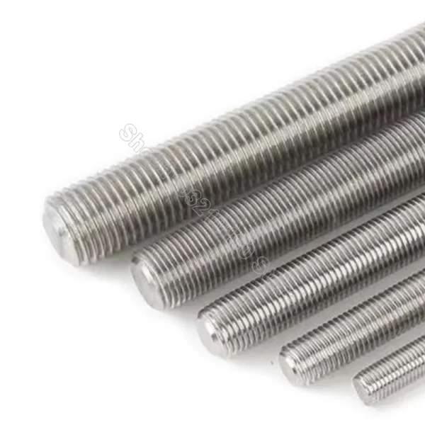 1-10Pcs M2 M2.5 M3 M4 M5 M6 Full Threaded Rod Fully Metric Thread Rods Shaft Bar Screws 304Stainless Steel Bolt Stud L=16-500mm 4