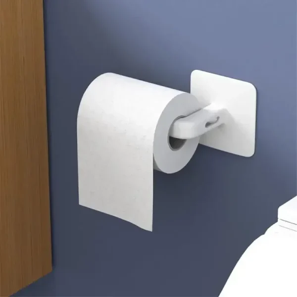 Paper Towel Holder Kitchen Wall Hook Toilet Paper Holder Bathroom StorageToilet Paper Stand Toilet Accessories Bathroom Shelves 1